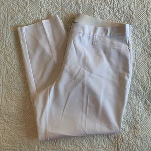 Rafaella Curvy Dress Pants Lined White Size 18W